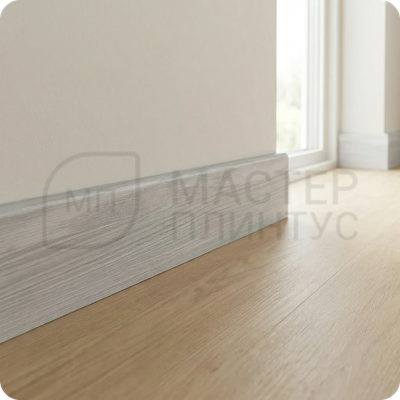 Плинтус МДФ TeckWood 80х10х2000 мм. Дуб седой
