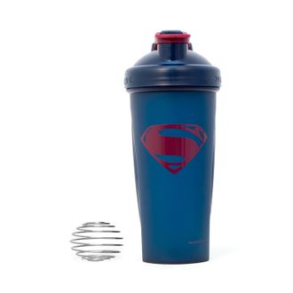 Бутылка шейкер Super Hero, Superman 700мл, + шарик-пружинка JL916-600SM