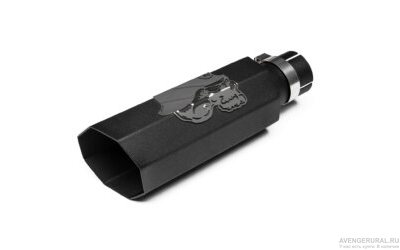 Насадка на глушитель ЧЕРЕП длинная