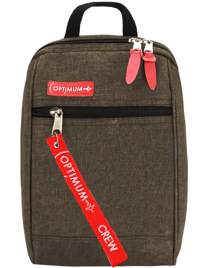 Рюкзак с одной лямкой - сумка на грудь Optimum XXL RL, коричневый