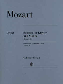 Mozart Violin Sonatas, Volume III