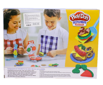 Набор пластилина Play-Doh Kitchen Бургер-барбекю