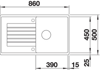 Мойка Blanco Zia 5 S, 520516