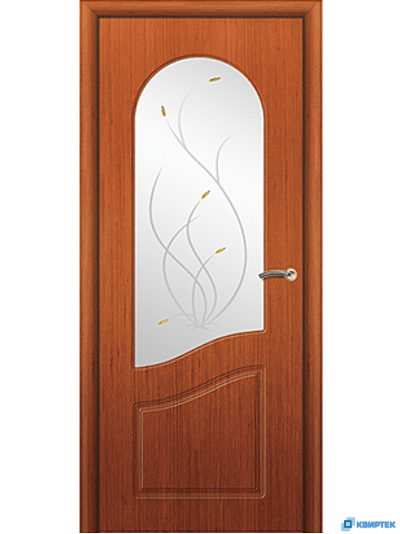 Дверь остекленная с покрытием ПВХ ДО-28 купить в Челябинске | КВИРТЕК