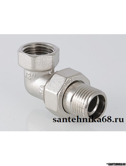 Разъемный угловой сгон американка Valtec гш VTr.098 1/2 3/4 1 1 1/4 вн.р. - н.р.