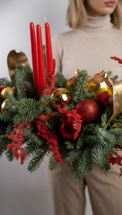 Новогодняя композиция № 1197