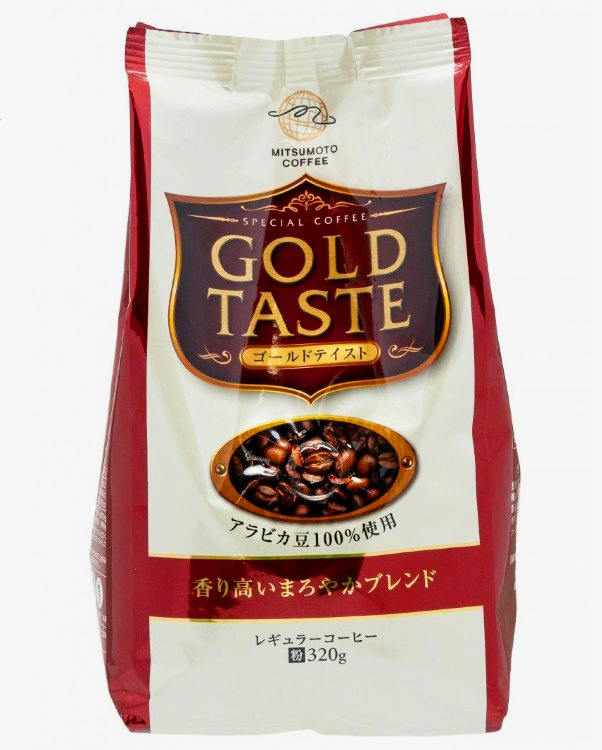 Натуральный молотый КОФЕ из Японии GOLD TASTE