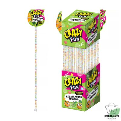 Жевательная резинка CRAZY FUN в стиках 64003
