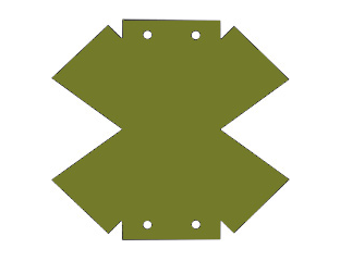 Палатка для фигурок Лего (олива) | Tents Capes Olive Green
