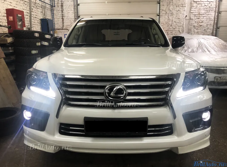 Рестайлинг Lexus LX 570 25th ANNIVERSARY 2008-2015