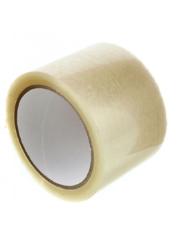 Клейкая лента 75мм/66м ШИРОКАЯ 40мк прозрачная