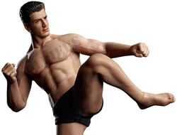 Супер-подвижное бесшовное мужское тело с головой - Коллекционная фигурка 1/12 scale Super Flexible Male Seamless Body (Including head) (PH2019-TM01A) - TBLeague