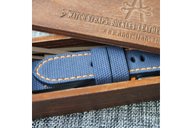 Пошив ремешка из канваса и мембранной ткани