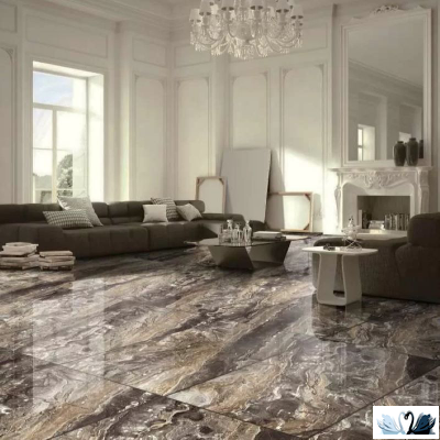 Керамогранит Eurotile Jupiter Black High Glossy 60х120 см глянцевый