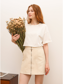 ЖЕНСКАЯ ФУТБОЛКА СВЕТЛАЯ "ВОЗДУШНАЯ"