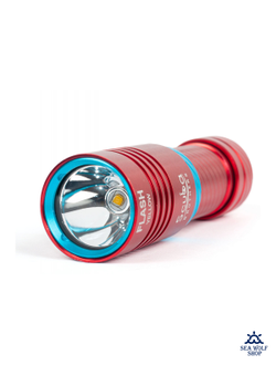 Фонарь подводный Scuba Brothers Flash RED 2000Lm L2, теплый белый