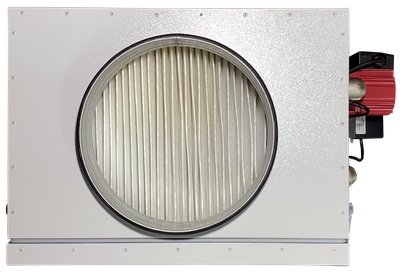 КОМПАКТНАЯ ПРИТОЧНАЯ УСТАНОВКА 1000 м3/ч ВОДЯНОЙ НАГРЕВ, 1 фаза 230В (модель VMPU-W-1000-1)