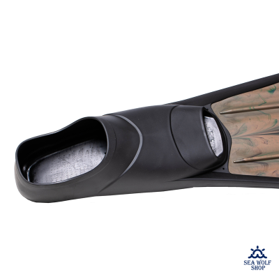 Ласты длинные 47/48 Marlin TRITON brown мягкие XXL