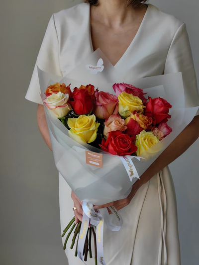 Букет цветов на 8 марта № 745