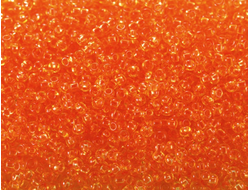 БИСЕР PRECIOSA 10/0 - 50г - 01184 ПРОЗРАЧНЫЙ КРИСТАЛЛ ОРАНЖЕВЫЙ
