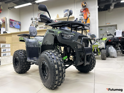 Квадроцикл MOTAX Grizlik Super Lux 125cc (2024) Зеленый камуфляж