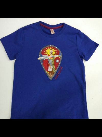 Футболки детские с богатырями и героями.