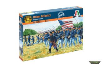 6177. Солдатики Union Infantry (1/72)