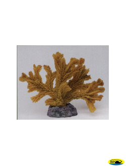 MA117MY Коралл пластиковый желтый 17*9*13см