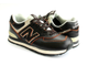 Кроссовки New Balance 574 Brown натуральная кожа