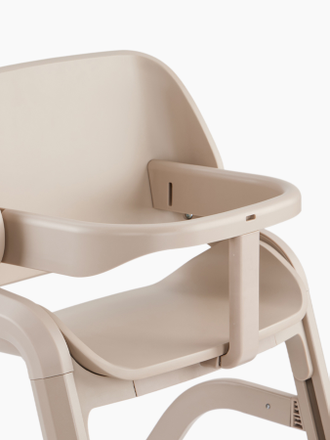 Стульчик для кормления Happy Baby Charley Beige Grey