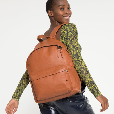 Eastpak Padded Pak r Brandy Leather
