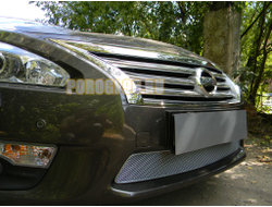 Защита радиатора Nissan Teana L33 2014- chrome PREMIUM