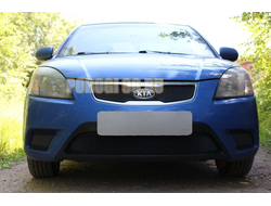 Защита радиатора KIA RIO 2009-2011 black низ