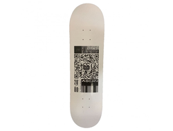 Доска FAMILY SKATEBOARDS Тим QR белый 8.125