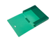 Папка на резинках (бокс) Esselte Colour Ice, 40 мм, зеленый