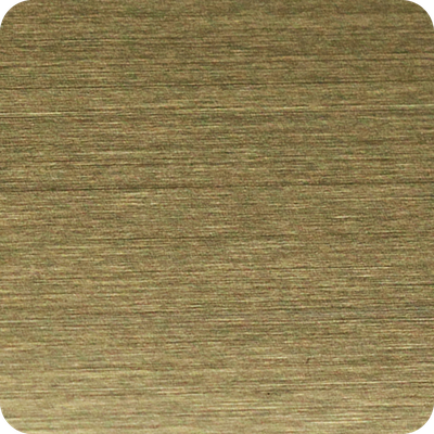 Уголок декоративный из нержавеющей стали Лука ПУ 10НСБ(304).2700.042 Брашинг шампань