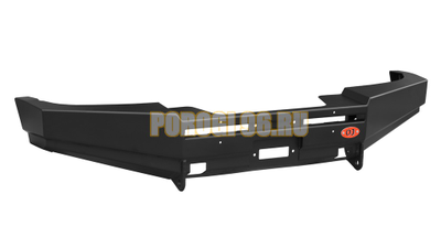 Передний силовой бампер серии Туризм на Chevrolet NIVA 2002-2020 (02.106.01)