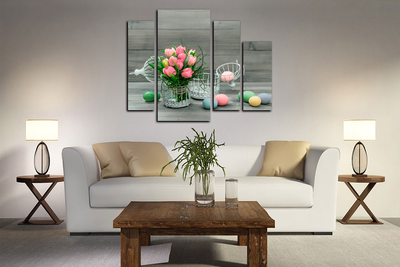 Модульная картина "Запах пасхи"