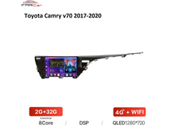 Штатная магнитола FarCar для Toyota Camry v70 2017-2020 на Android 12