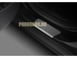 Накладки порогов Rival для Hyundai Creta 2021-