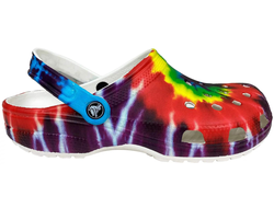 CROCS CLASSIC TIE DYE CLOG РАЗНОЦВЕТНЫЕ