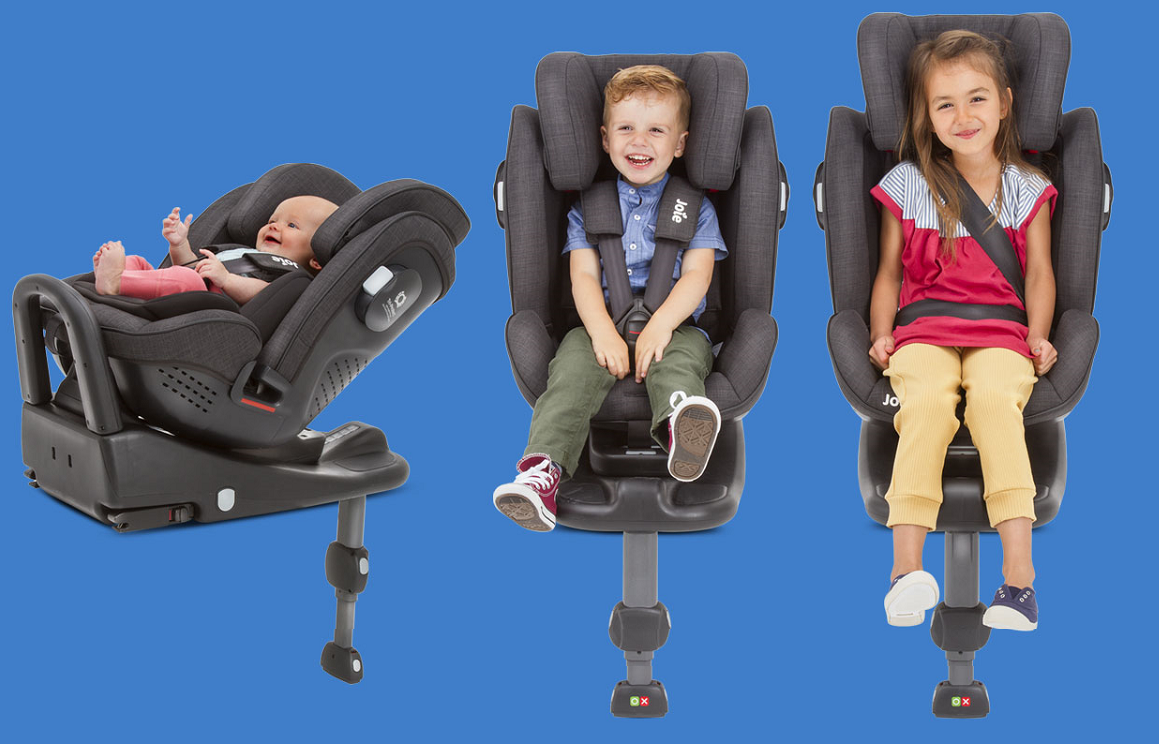 Joie Stages isofix Стандарт  i-Size ECE R129 автокресло с рождения до 7 лет