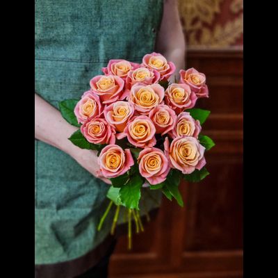 Роза Россия 50 см 15 шт