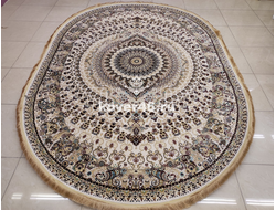 КОВЕР BAMBU 20058A  CREAM / CREAM / 2.5*3.5 М OVAL