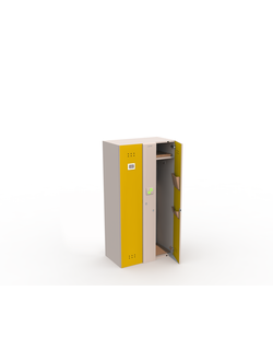 Блоки шкафов-локеров серии «LS 02A» Детские блоки из двух шкафов - локеров для персонального использования