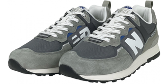 New Balance 574 Suede Kith Navy Blue