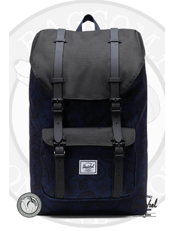 Herschel Little America Mid Volume Paisley Peacoat/Black в магазине Bagcom