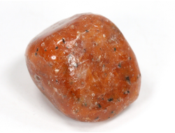 Кальцит терракотовый, галтовка, Бразилия (27*22*20 мм, 19 г) №35255