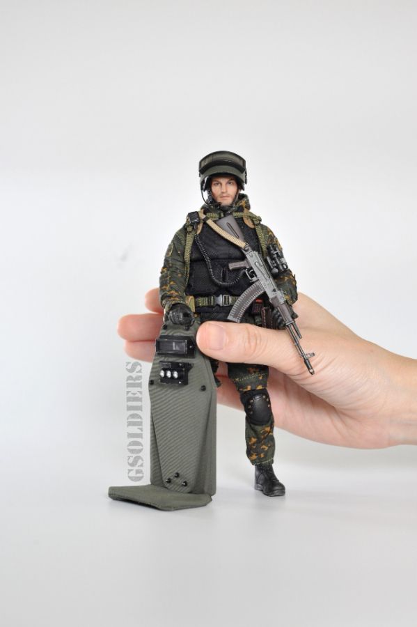 Спецназ Альфа со штурмовым щитом - Коллекционная фигурка 1/12 scale ...
