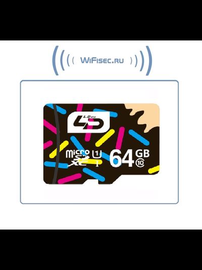 Карта памяти microSD 64Gb Class10